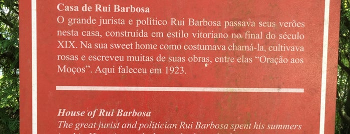 Casa de Rui Barbosa is one of Turistando.