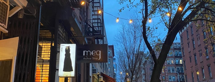 meg shop is one of NYC NoHo East.