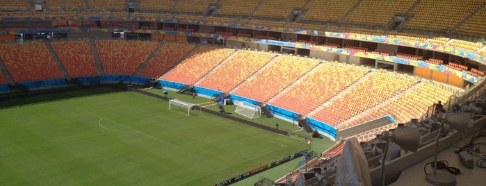 Arena da Amazônia is one of 2014 FIFA World Cup Stadiums.