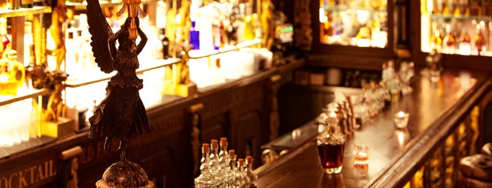 Black Angel's Bar is one of Best Cocktail Bars in Europe.