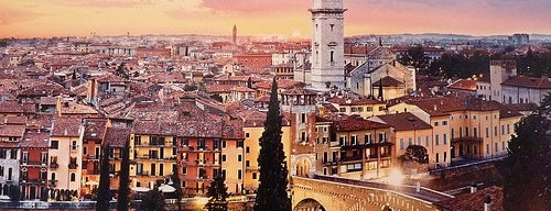 Verona is one of 10 mooiste steden van Italië!.