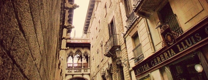 Barrio Gótico is one of 10 must-sees in Barcelona!.