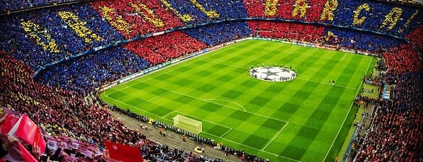 Camp Nou is one of 10 must-sees in Barcelona!.