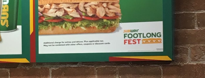 SUBWAY is one of food.