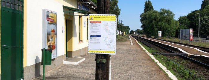 Pestszentimre vasútállomás is one of 142-es vonal.