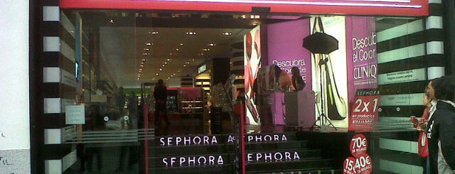 Sephora is one of madrid.vacation..