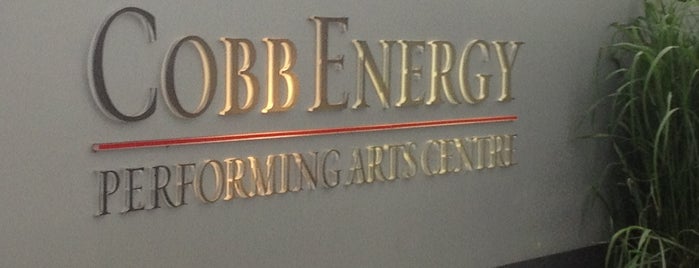 Cobb Energy Performing Arts Centre is one of music🎶🎤🎶.