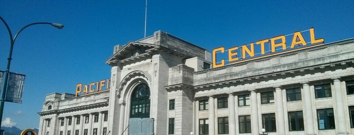 Pacific Central Station is one of Vancouver.