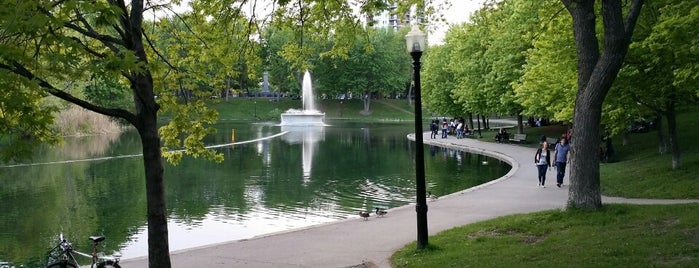 Parc La Fontaine is one of montreal vacation.