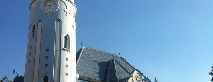 Kostol sv. Alžbety (Modrý kostolík) is one of Bratislava.