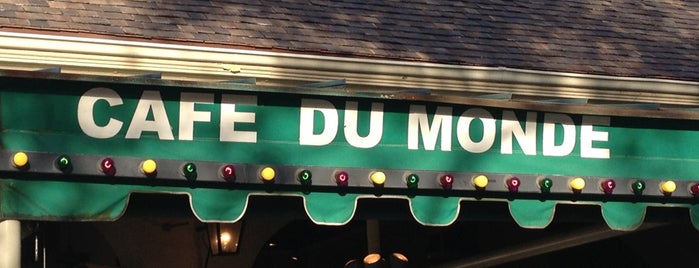 Café du Monde is one of New Orleans.