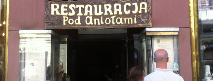 Pod Aniołami Restauracja is one of Food & Fun - Krakow.