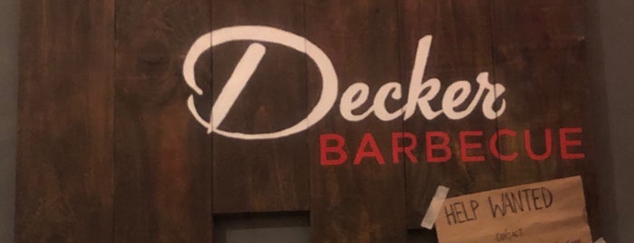 Decker Barbecue is one of The 9 Best Places for Baby Back Ribs in Singapore.