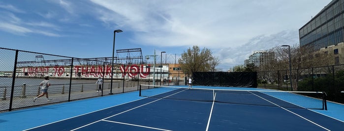 Hudson River Park Tennis Courts is one of sports.