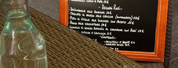 Osteria Pocci is one of Pappa a Roma!!!.