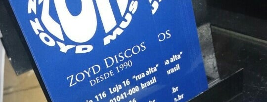 Zoyd Music is one of Record Shops Brazil.