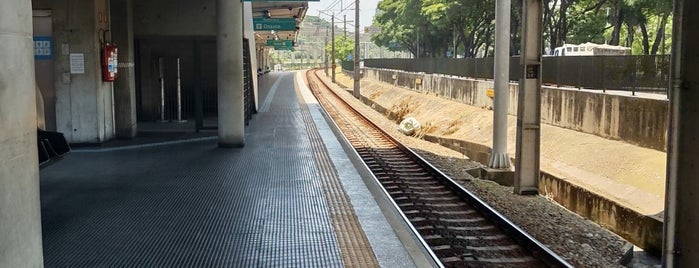 Estação Granja Julieta (CPTM) is one of Trem (edmotoka).