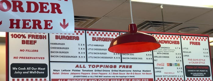 Five Guys is one of Houston.
