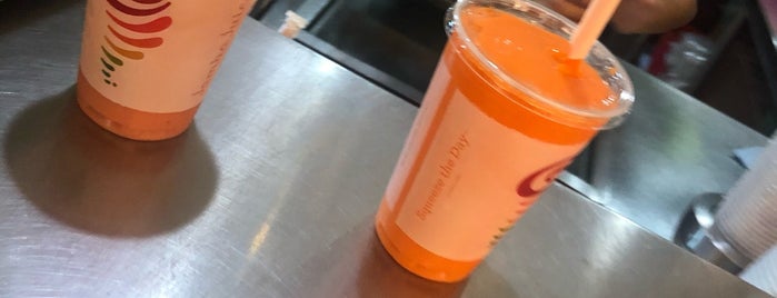 Jamba Juice is one of places to go, things to do, people to see.