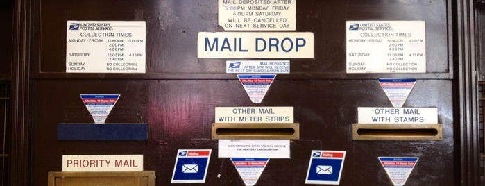 US Post Office is one of Club life out.