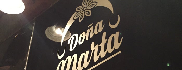 Doña Marta is one of Lugares favoritos de Santi.