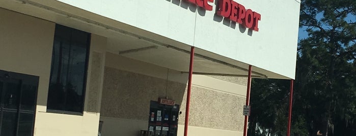 Office Depot is one of Saved places.