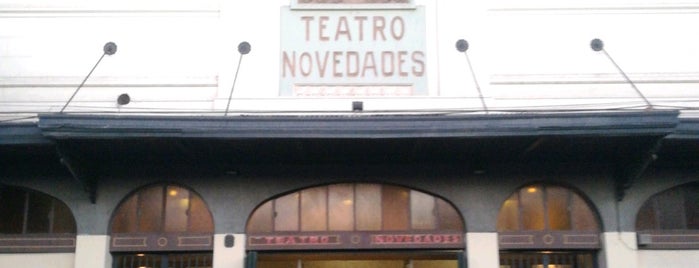 Teatro Novedades is one of great places.