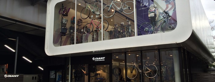 GIANT STORE 二子玉川 is one of 行ったことのある自転車店.