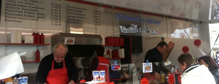 Schmidt's Imbiss is one of Have to go there pretty soon!.