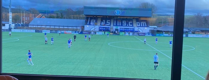 Macclesfield Town FC is one of Blue Square Premier Grounds 2012/13.