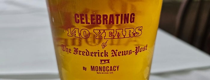 Monocacy Brewing is one of DC Area.