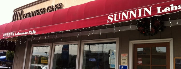 Sunnin Lebanese Cafe is one of LA.