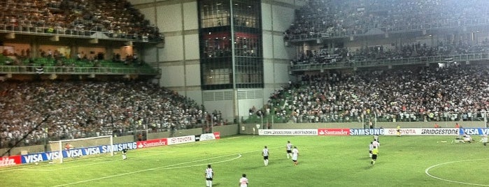 Estádio Raimundo Sampaio (Arena Independência) is one of Aqui na terra tão jogando futebol.