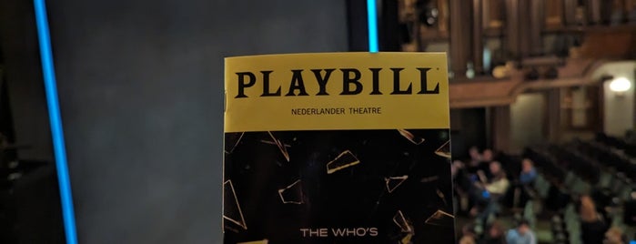 Nederlander Theatre is one of New York, USA 2023.
