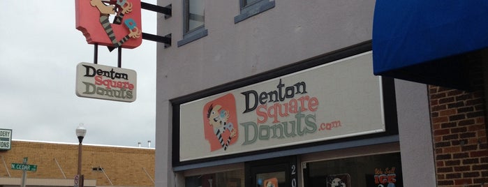 Denton Square Donuts is one of Places with specials.