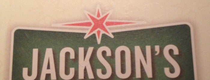 Jackson's Mighty Fine Food & Lucky Lounge is one of John'un Kaydettiği Mekanlar.