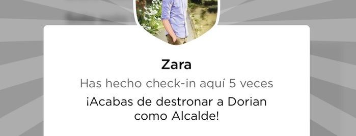 Zara is one of Orte, die Eduardo gefallen.