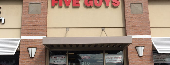 Five Guys is one of Best Restaurants.