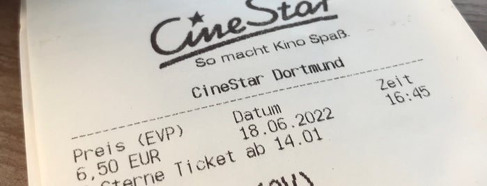 CineStar is one of Dortmund - barrierefrei erleben.