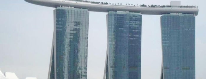 Marina Bay Sands Hotel is one of SINGAPORE.