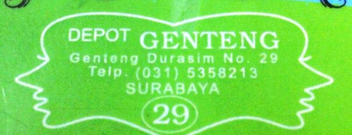 Rujak Cingur Genteng Durasim is one of Must-visit Food in Surabaya.