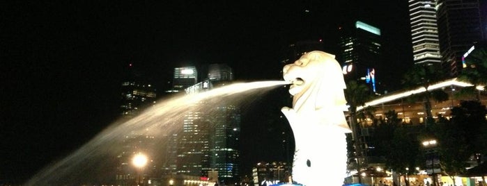 The Merlion is one of SINGAPORE.