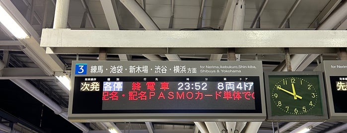 Shakujii-kōen Station (SI10) is one of 小川.
