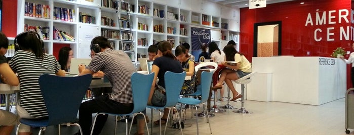 The American Center is one of Working - Reading.