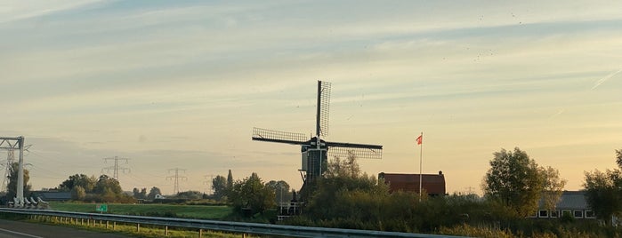 Oukoper Molen is one of Amsterdam Windmills.