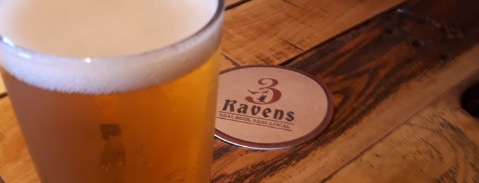 3 Ravens Brewery is one of Tempat yang Disukai Damian.