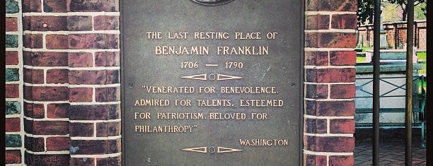 Benjamin Franklin's Grave is one of Philadelphia Trip.