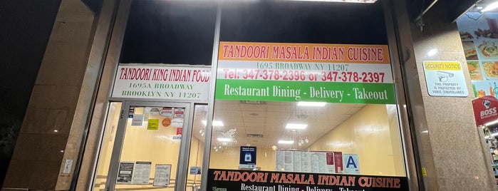 Tandoori Masala is one of Uber eats Indian.