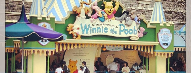 The Many Adventures of Winnie The Pooh is one of Lugares favoritos de Winnie.