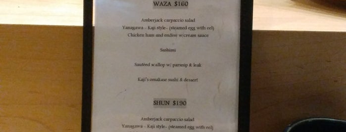 Sushi Kaji is one of Toronto.